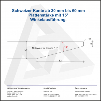 Kiefer Amerikanisch Massivholzplatte 40 mm
